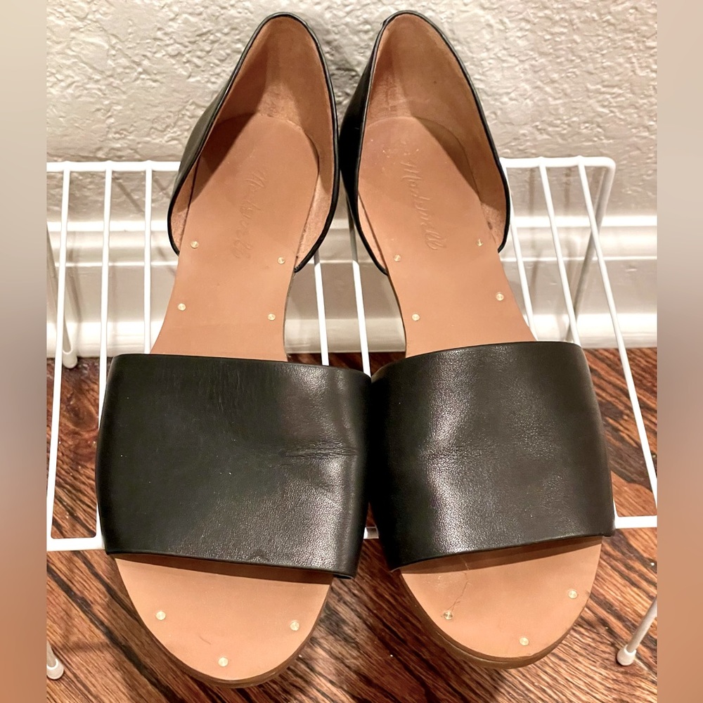 Madewell The Thea c1363 leather sandals women's size 8